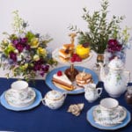 Coffee Set for 2 Persons - Herend Nyon / Morning Glory pattern. Rich gilded pattern. Herend fine china hand painted. Tableware