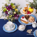 Coffee Set for 2 Persons - Herend Nyon / Morning Glory pattern. Rich gilded pattern. Herend fine china hand painted. Tableware