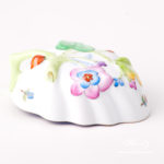 Sugar Bowl 2492-0-00 VE-FB Queen Victoria on Blue Background design. Classic Herend design. Herend fine china. Hand painted tableware