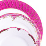 Serving plate - modern pink