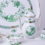 Indian Basket mocca set for two - Herend fine china