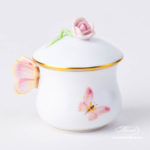 Herend Creamer / Cream Cup w. Lid 2385-0-91  EDENP design. Herend fine china