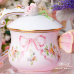 Herend Creamer / Cream Cup w. Lid 2385-0-91  EDENP design. Herend fine china