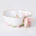 Herend - Sugar Bowl w. Butterfly Handle 2492-0-17 EDENP design. Herend fine china