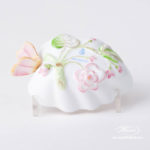 Herend - Sugar Bowl w. Butterfly Handle 2492-0-17 EDENP design. Herend fine china