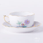 Royal Garden traditional teacup with saucer. 724-0-00 EVICT2. Herend fine china.