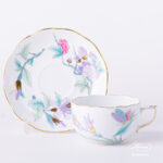 Royal Garden traditional teacup with saucer. 724-0-00 EVICT2. Herend fine china.