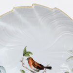 Herend FORET Shell plate Rothschild decor family with a gilded edge - 1200-0-00 FORET. Herend tableware.