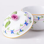 Herend Blue Garland Sugar basin with lid.