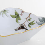 Herend Dreamgarden Square salad dish 185-0-00 FORET