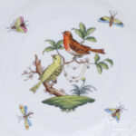 Herend Rothschild Bird Bread n Butter plate 1518-0-00 RO #6